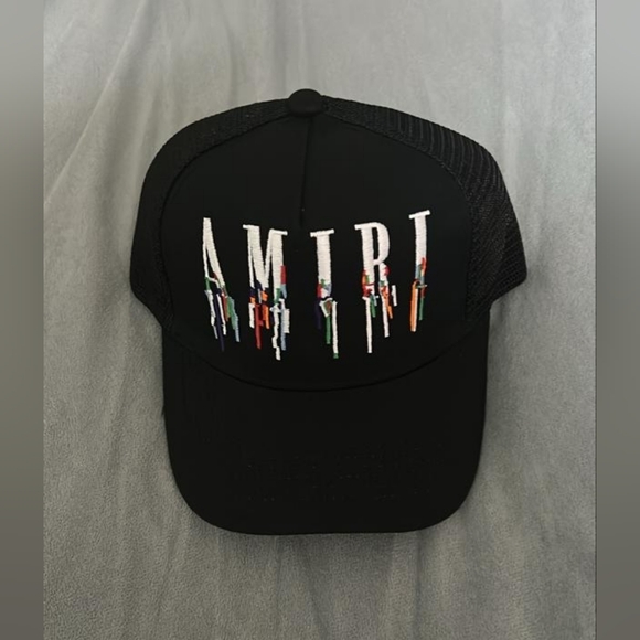 Black Amiri hat